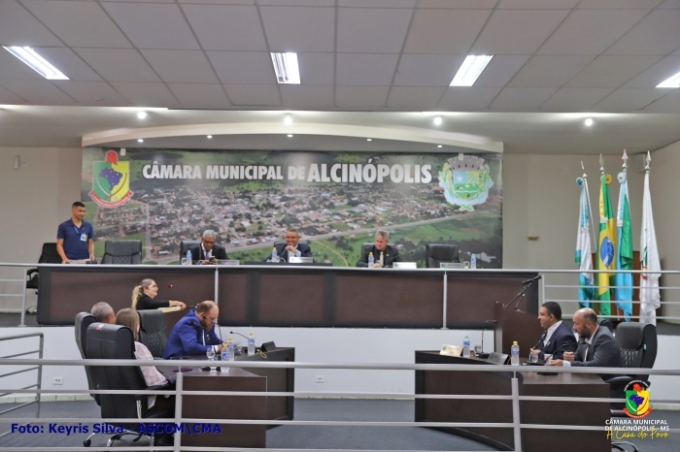 Câmara de Alcinópolis encerra agosto com apresentação de projetos e indicações