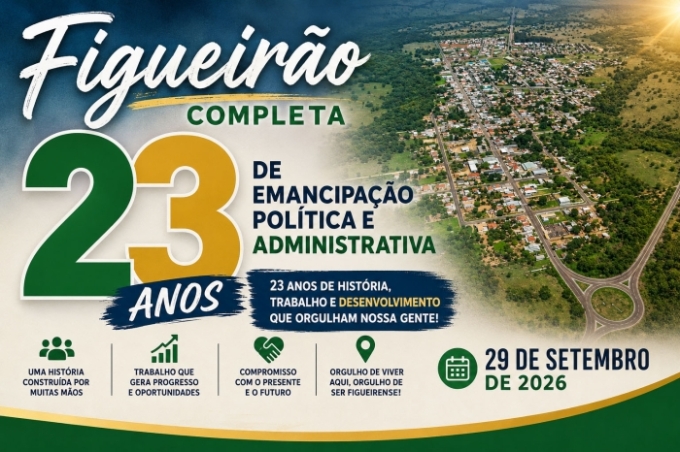 Veja a programação completa do 23º aniversário de Figueirão
