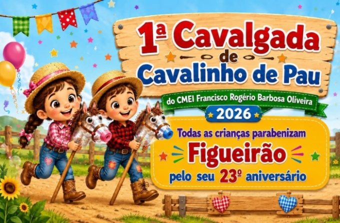 Pequenos cavaleiros entram em cena para celebrar os 23 anos de Figueirão