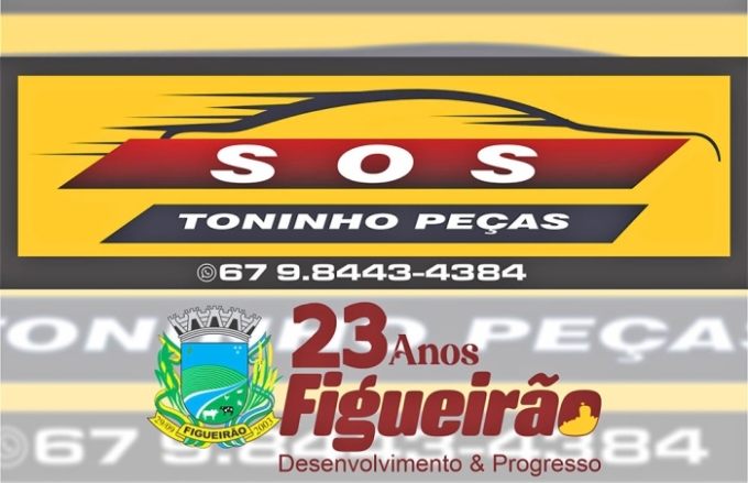 MENSAGEM: S.O.S Toninho Peças, deseja um feliz aniversário Figueirão