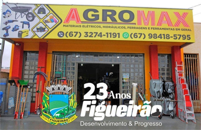 MENSAGEM: Agromax, deseja um feliz aniversário Figueirão