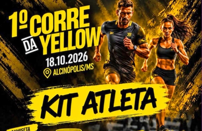 Lions Clube de Alcinópolis participa do 1º Corre da Yellow em ação pelo futuro da visão de estudantes