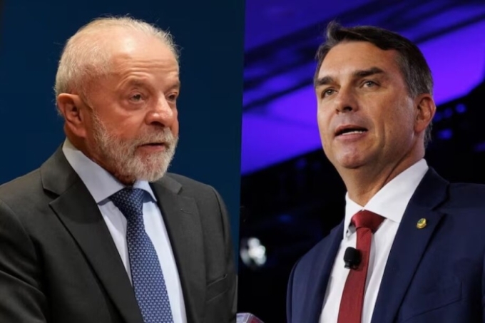Lula e Flávio Bolsonaro disputarão segundo turno para a presidência do Brasil