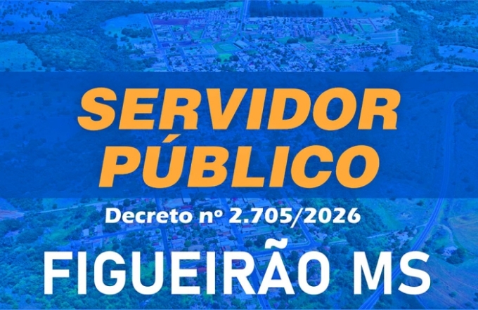 Prefeitura de Figueirão transfere ponto facultativo do Dia do Servidor Público para 30 de outubro