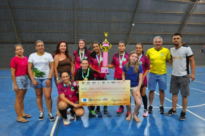 Figueirão vive final histórica no 4º Torneio de Futsal Feminino Outubro Rosa