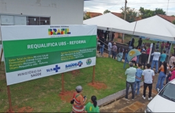 Prefeito de Alcinópolis da assina “Ordem de Serviço na Saúde”  R$ 410.719,0