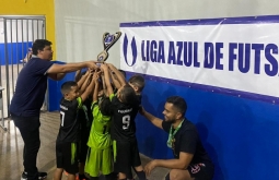 Figueirão é campeão na categoria sub7 e sub17 nos jogos da Liga Azul