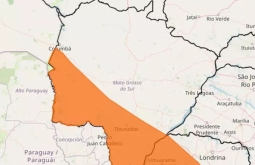 MS entra em estado de alerta para chuva intensa até terça-feira