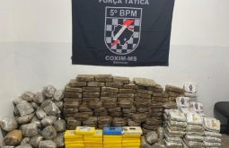 Polícia Militar apreende carga de cocaína, maconha e skunk em Rio Verde