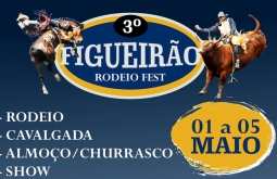 3º Rodeio de Fest de Figueirão, será no “Clube de Laço Rancho dos Tropeiros