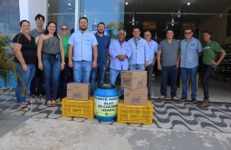 SEMDEMA em parceria com Grupo Paraná realizam ação socioambiental.