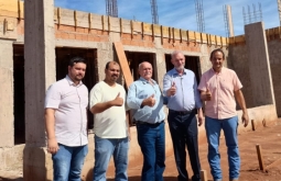 Prefeito de Figueirão recebe a visita do Deputado Federal Geraldo Resende