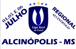 Alcinópolis será sede da Liga Azul de Futsal nos dias 4, 5 e 6 de julho