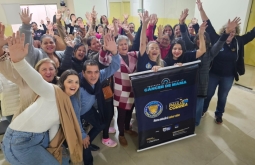 Grupo Onça Pintada leva prevenção ao câncer de mama a Inocência e Selvíria neste final de sema