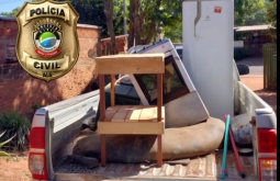Polícia Civil e Polícia Militar recuperam objetos furtados em ação integrad