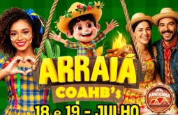 Começa hoje o 26º Arraial das Cohabs em Alcinópolis, com comidas típicas e muito forró