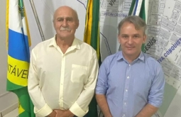 Prefeito de Figueirão e Secretário de Educação prestam homenagem ao Dia dos Professores