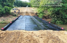 Ponte do Mirassol está liberada para o tráfego em Figueirão