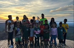 Imasul e PMA promovem acampamento de educação ambiental no Parque Estadua