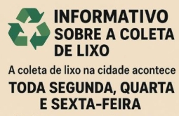 Atenção, moradores: Prefeitura informa sobre os dias de coleta de lixo, em Figueirão