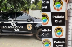 Idoso é preso em flagrante armado com um facão ameaçando sua ex-mulher em Alcinópolis