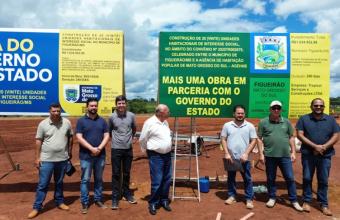 Prefeitura de Figueir&atilde;o assina ordem de servi&ccedil;o para constru&ccedil;&atilde;o de 20 casas populares