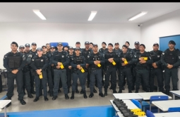 Polícia Militar conclui instrução de habilitação em Taser em Coxim e Cidades da região Norte d