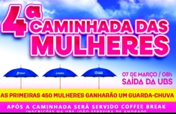 Prefeitura de Alcinópolis promove 4ª Caminhada da Mulher, em março