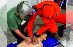 Servidores da Educação, Cultura e Esportes fazem curso de primeiros socorros, em Alcinópolis