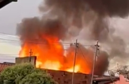 Incêndio destrói completamente residência em Alto Taquari MT