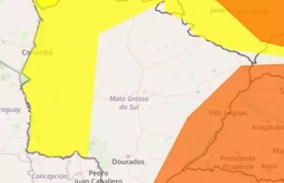 MS entra em alerta para chuvas intensas e risco de grande acumulado até domingo