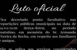 Alcinópolis decreta luto oficial de três dias pela morte de pioneiro do município