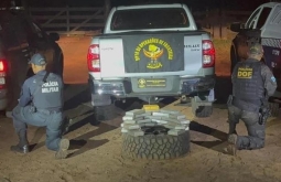 Cocaína avaliada em R$ 2,3 milhões é apreendida na BR-060 em Camapuã