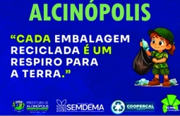 VEJA: Programação da Coleta seletiva de Alcinópolis