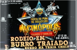Tradição do Rodeio em Burro Traiado será destaque na Festa do Peão de Alcinópolis