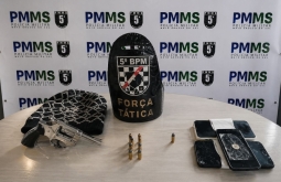 PMMS desmantela grupo criminoso e prende quatro envolvidos em sequestro e homicídio em Pedro Gomes