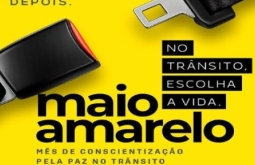 Alcinópolis reforça conscientização no trânsito com campanha Maio Amarelo