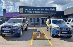 Polícia Militar de Costa Rica apreende quase 50 kg de maconha dentro da cidade