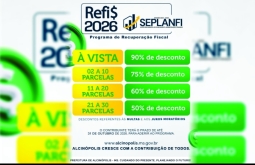 Prefeitura de Alcinópolis Lança Refis 2026 com Descontos de até 90%