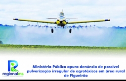 Ministério Público apura denúncia de possível pulverização irregular de agrotóxicos em área 