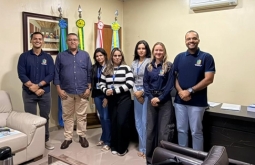 Câmara de Costa Rica recebe comitiva de Alcinópolis para apresentação do Projeto Legislativo na 