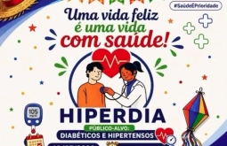 Arraiá da Saúde vai reúnir pacientes hipertensos e diabéticos em Figueirão