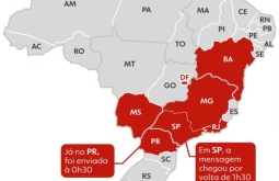 Misantropia: Defesa Civil emite alerta sonoro em celulares de moradores de MS