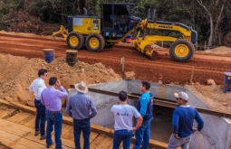 Ponte de Aduela reforça integração entre Alcinópolis e Costa Rica com obra na divisa de municíp