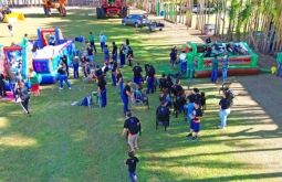 Agropecuária AXM promove tarde especial para 120 alunos da APAE de Chapadão do Sul