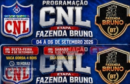 Veja a programação oficial da etapa do Circuito Norte de Laço Comprido (CNL), na Fazenda Bruno