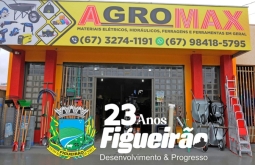 MENSAGEM: Agromax, deseja um feliz aniversário Figueirão