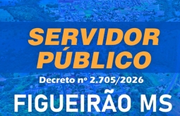 Prefeitura de Figueirão transfere ponto facultativo do Dia do Servidor Público para 30 de outubro
