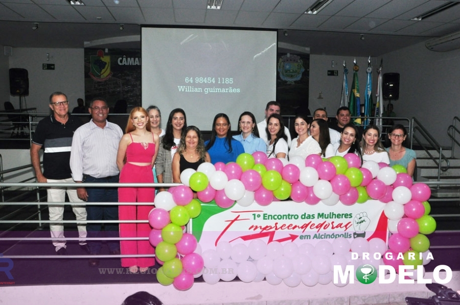 1º Encontro das Mulheres Empreendedora de Alcinópolis.