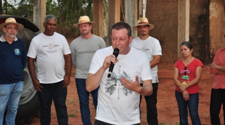 Inauguração da Casa Parque e entrega de um trator...